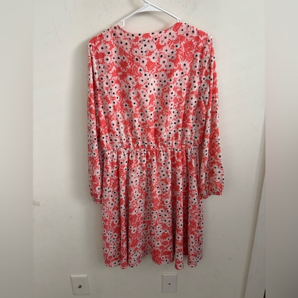 Cece Mini Dress Fairycore Peasant Style Floral Long Sleeve Boho Cottagecore boho - Picture 4 of 7